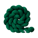 Pine Green Bed Bumper - 3 Ropes