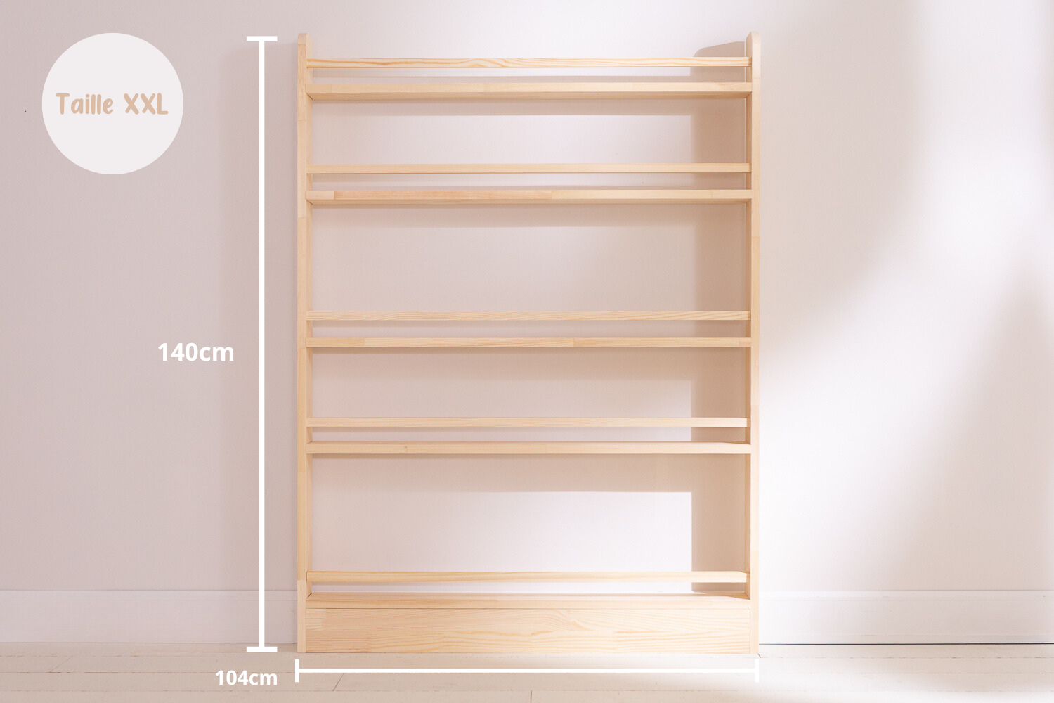 Montessori Bookshelf XXL