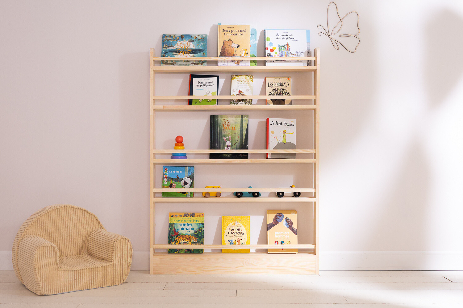 Montessori Bookshelf XXL