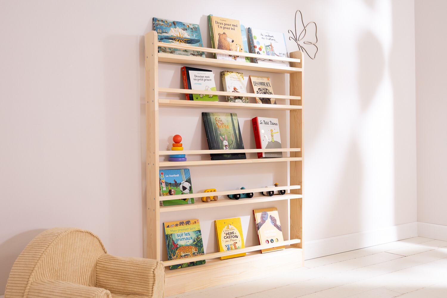 Montessori Bookshelf XXL