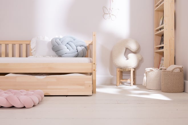 Letto Dakar Premium con Cassettone 80x180cm