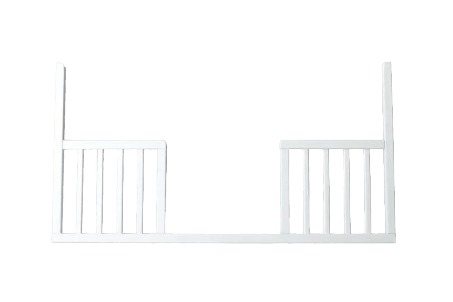 Barrières Entrée Milieu pour Lit Bébé 70x140 - Blanc Barrières Entrée Milieu pour Lit Bébé 70x140 - Blanc