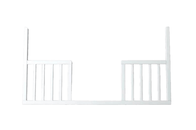 Barrières Entrée Milieu pour Lit Bébé Stella 70x140 - Blanc