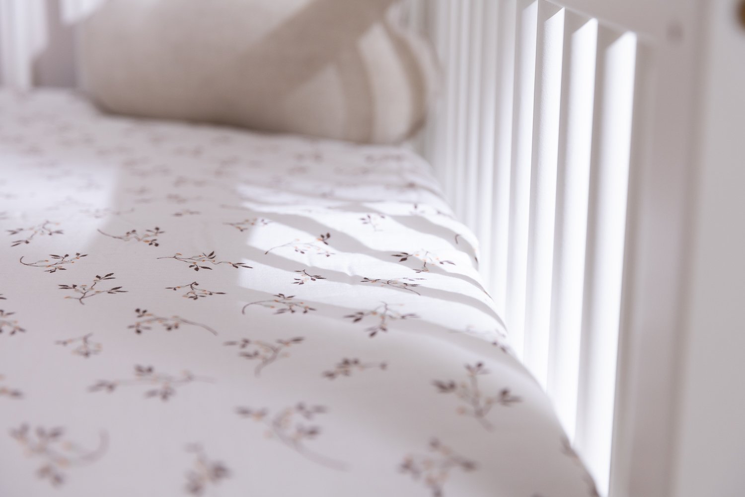 Ensemble Couette et Oreiller 120x170 Mousseline de Coton - Fleur de Coton