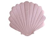 Linen Mat Shell Powder Pink