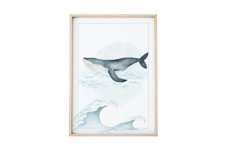 Whale Poster