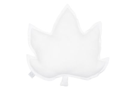 Natural Maple Leaf Linen Cushion