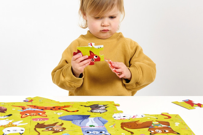 Puzzle Miluji kočky 3+