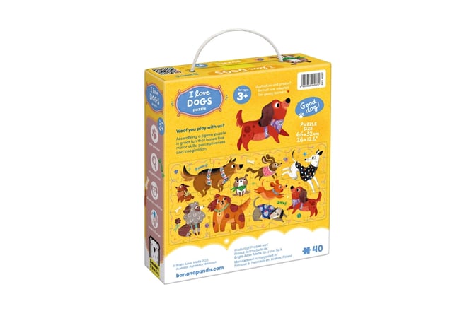 Puzzle J'adore Les Chiens 3+