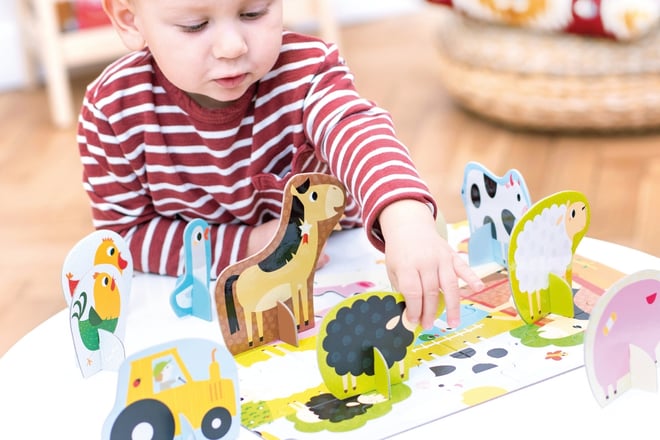 Puzzle Granja 2+