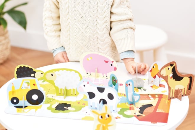 Puzzle Granja 2+