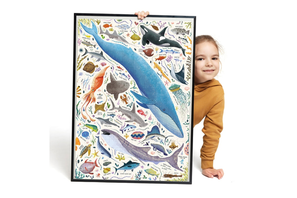 Puzzle Oceánská Zvířata 7+