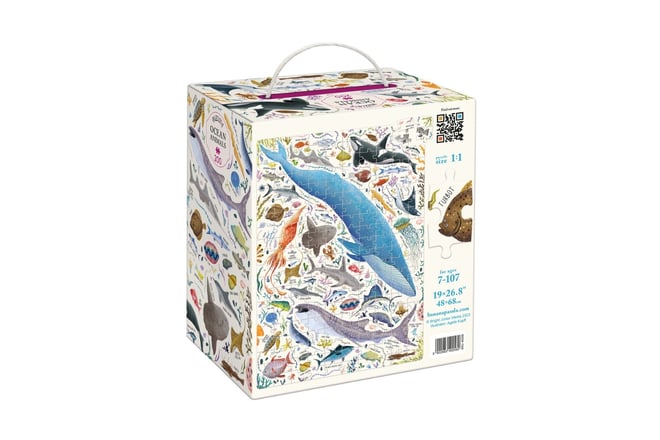 Puzzlove Ocean Animals 7+