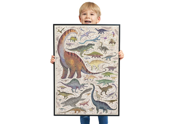 Puzzle Dinosauři 7+