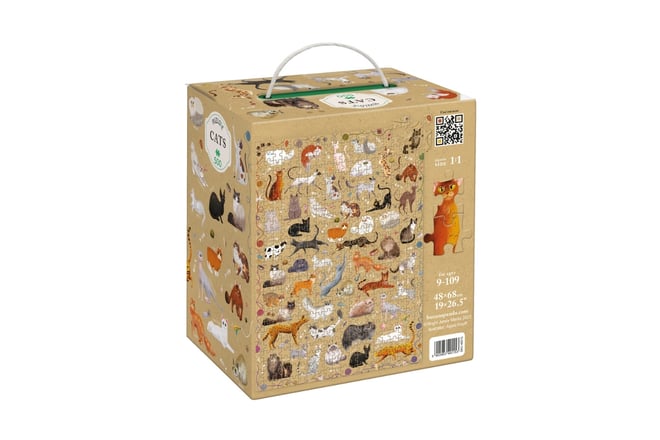 Puzzlove Gatos 9+