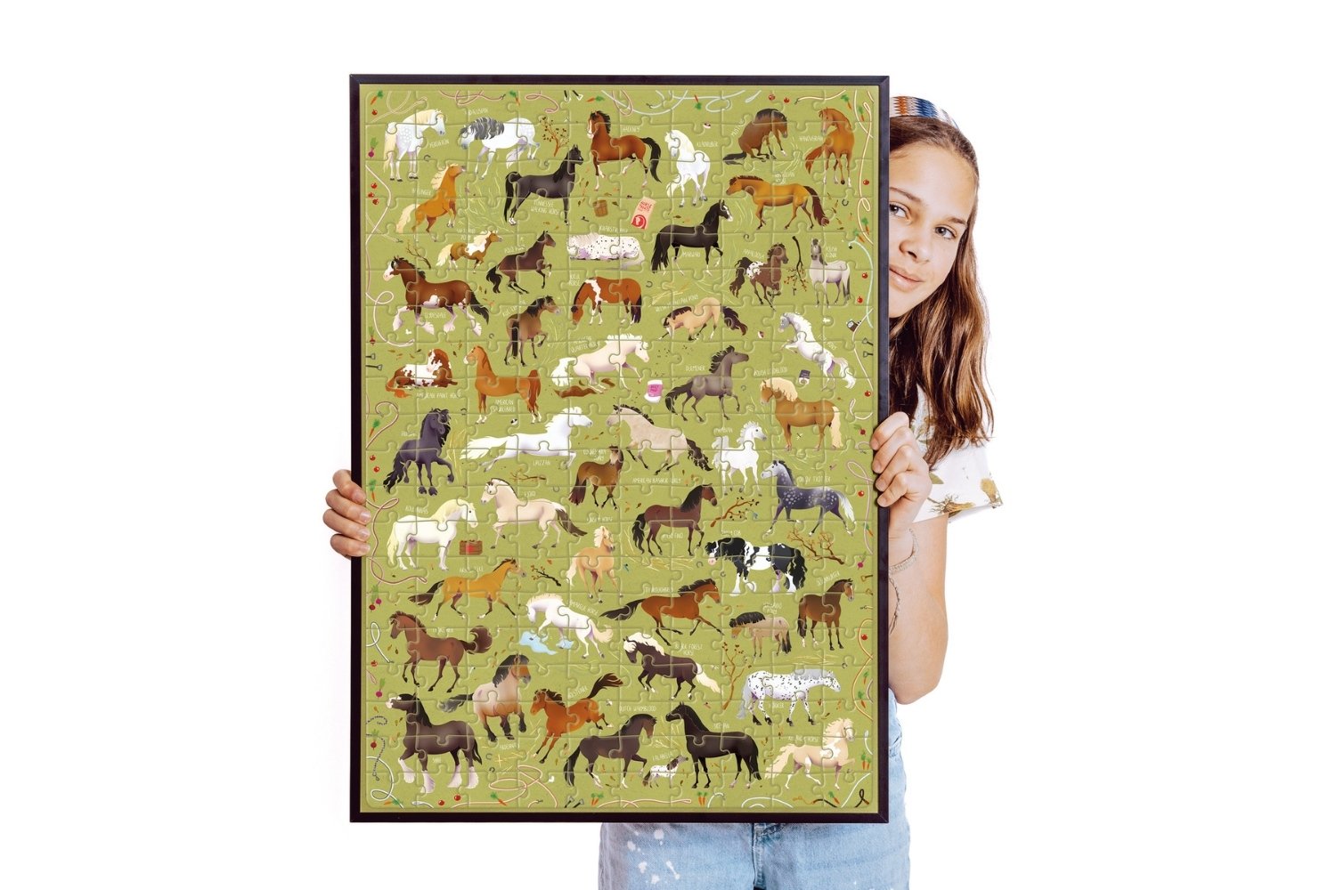 Puzzlove Horses Puzzle 7+