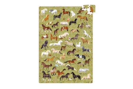 Jouet En Bois - Puzzle La Foule 