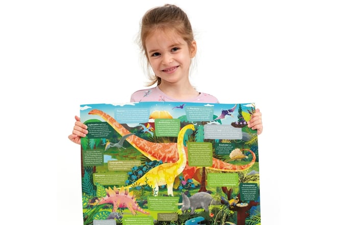 Puzzle d'osservazione Dinosauri 4+