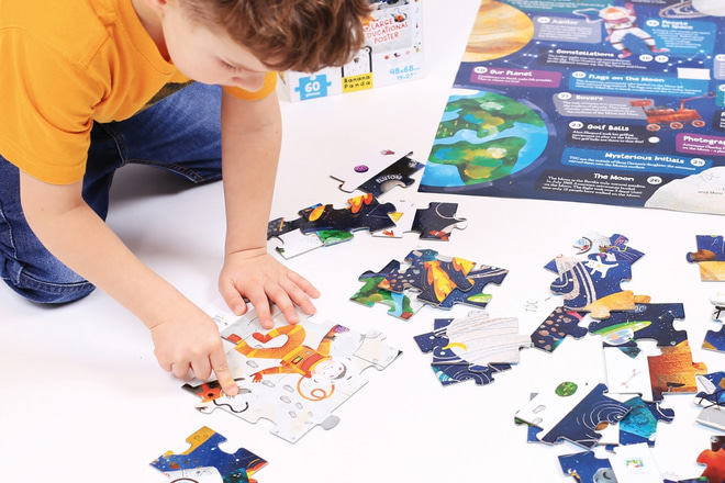 Puzzle Pozorování Vesmíru 4+