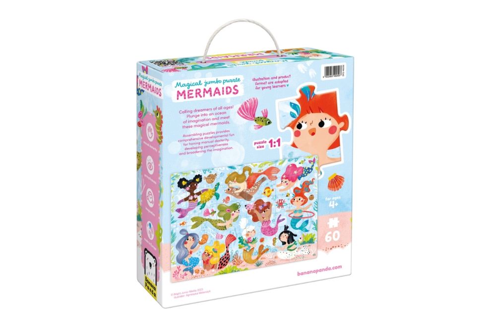 Magical Jumbo Puzzle Mermaids 4+