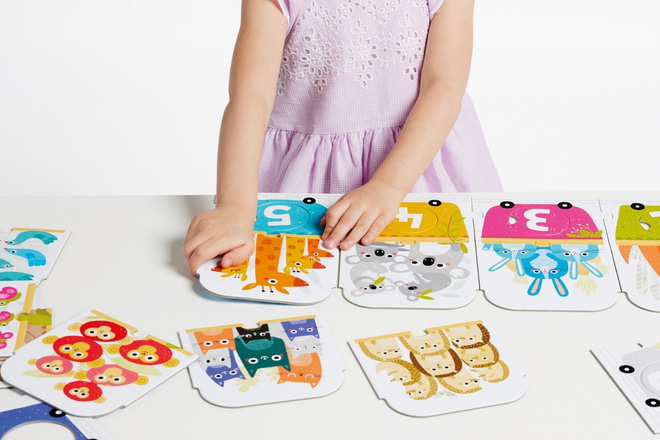 Puzzle Make-a-Match Vlak 3+