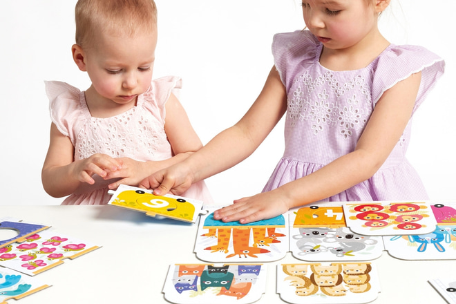 Puzzle Make-a-Match Vlak 3+