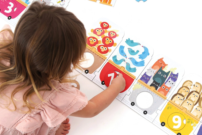 Puzzle Make-a-Match Vlak 3+