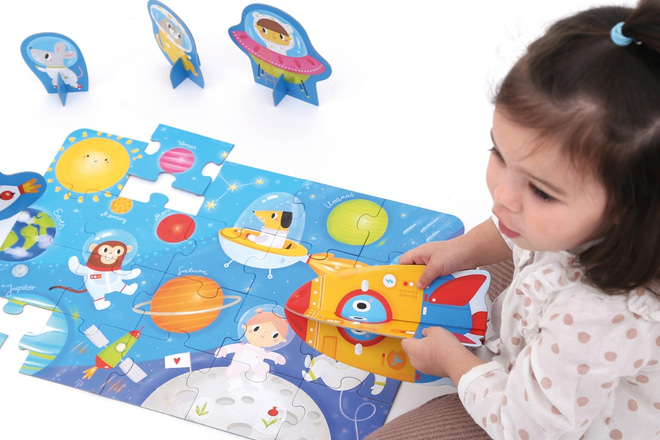 Puzzle Objevování vesmíru 2+