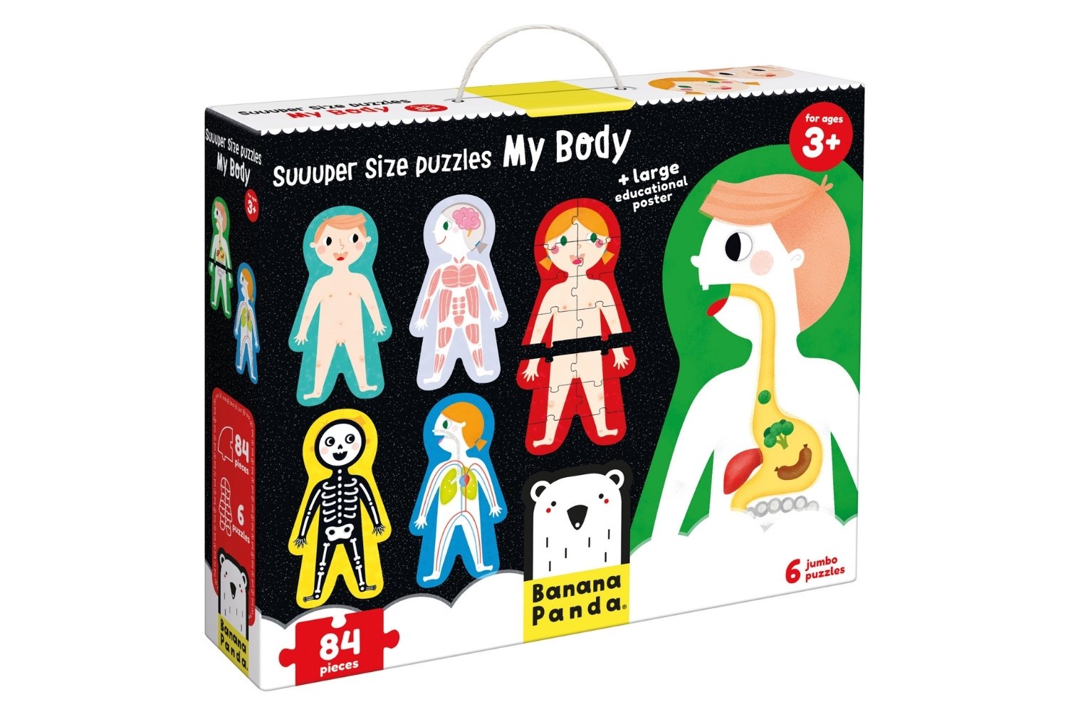 Super Size Puzzle My Body 3+