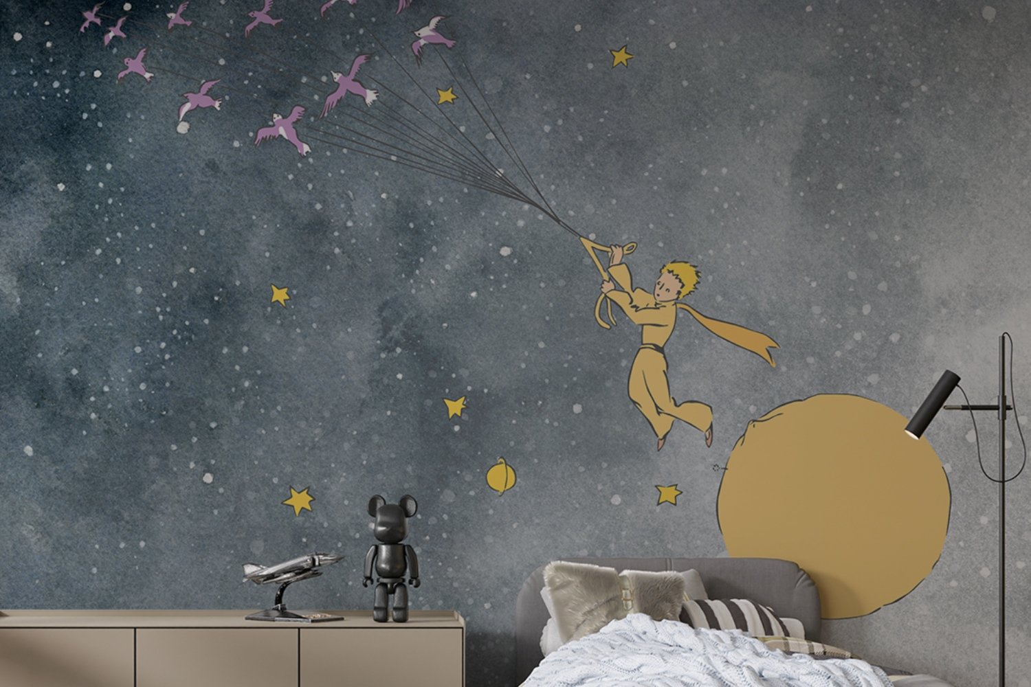 The Little Prince Wallpaper 2.7m x 3m