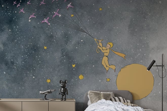 Carta da parati Costellazioni 2,7 m x 3,6 m