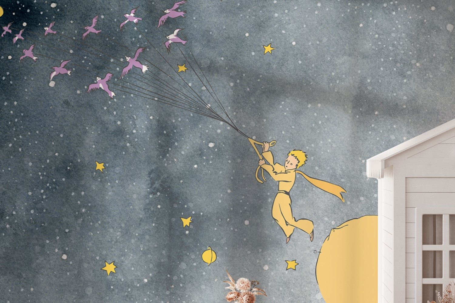 The Little Prince Wallpaper 2.7m x 3m