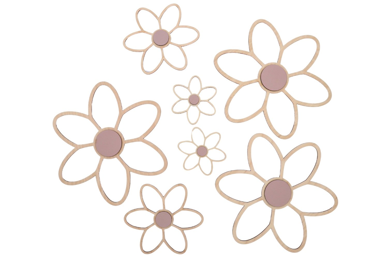 Wooden Daisies