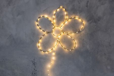 Metal Wire LED Light - Daisy