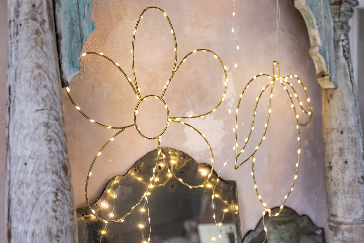 Metal Wire LED Light - Daisy