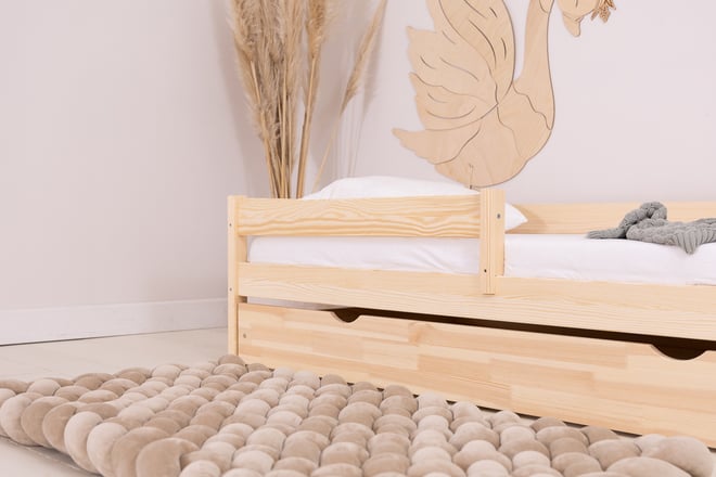 Letto Caracas Premium con Cassettone 90x200cm