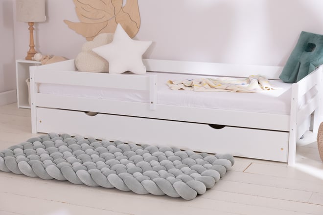 Letto Caracas Premium con Cassettone 90x200cm