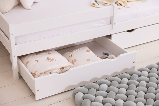 Letto Caracas Premium con Cassettone 90x200cm