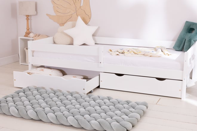 Letto Caracas Premium con Cassettone 90x200cm