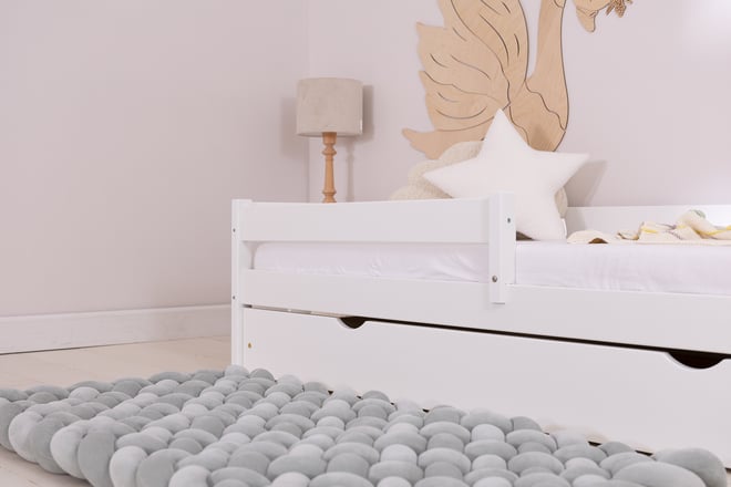 Letto Caracas Premium con Cassettone 90x200cm