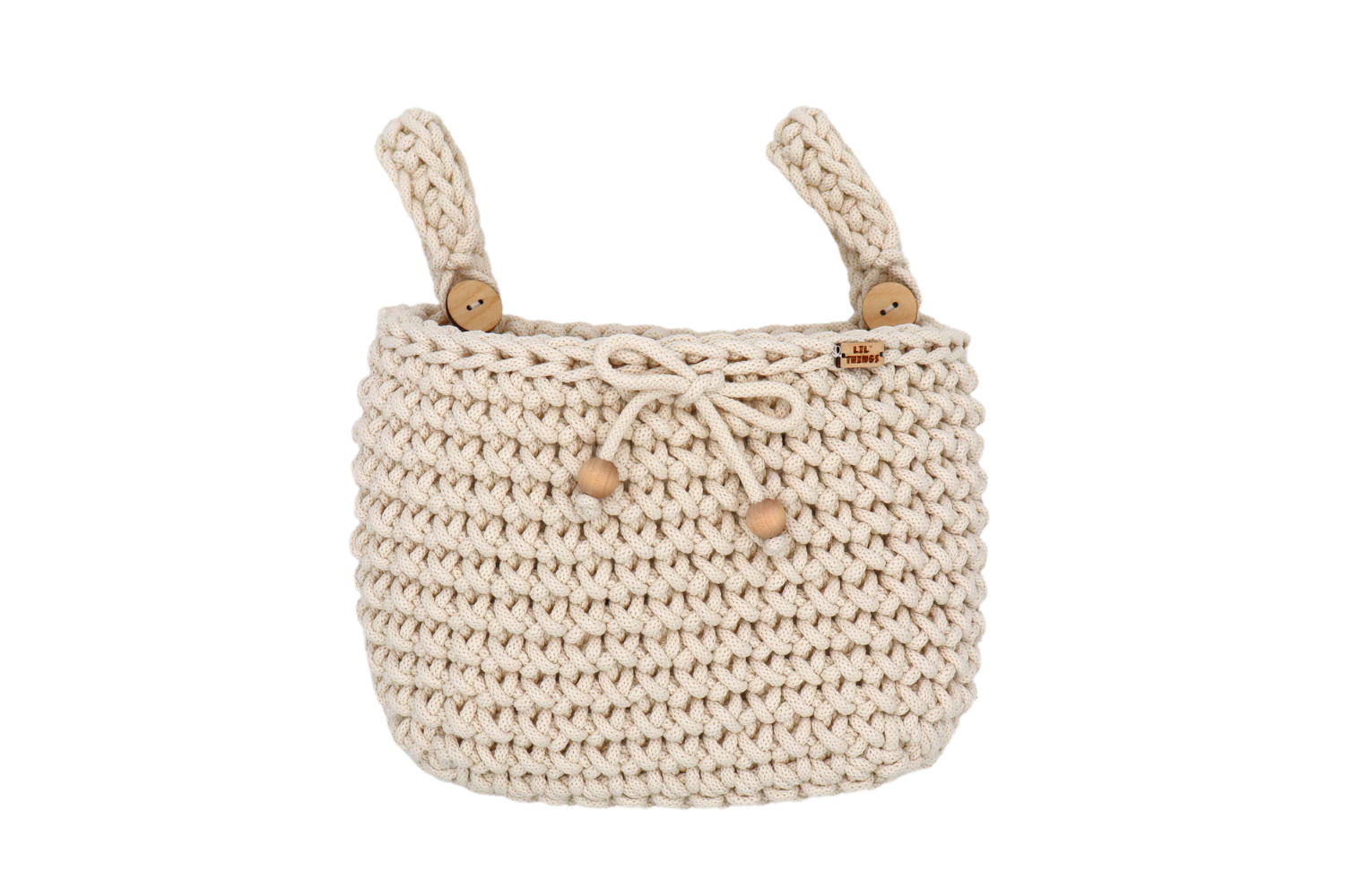 Crochet Bed Organiser - Natural