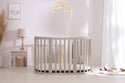 7 in 1 Babywiege Mitwachsend - Salbeigrün