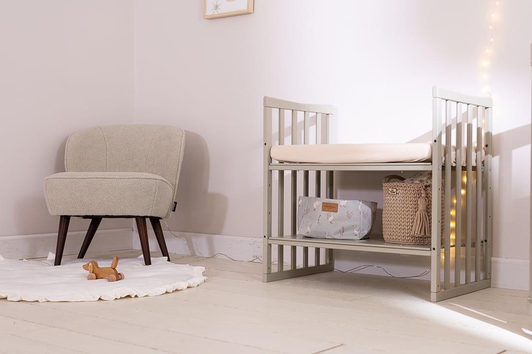 Berceau Évolutif 7 en 1 avec Matelas - Vert Sauge Berceau Évolutif 7 en 1 avec Matelas - Vert Sauge