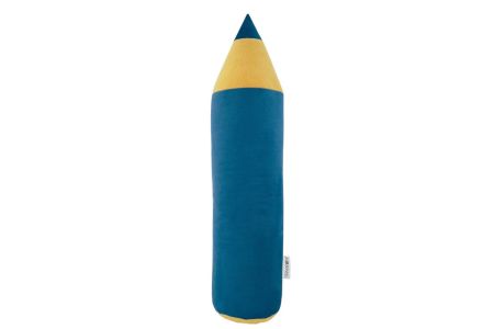 Coussin Crayon Bleu Ocean