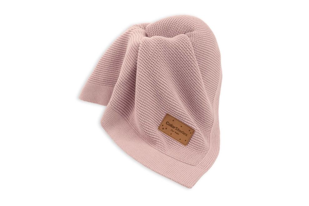 Coperta di Bambù Rosa Polveroso