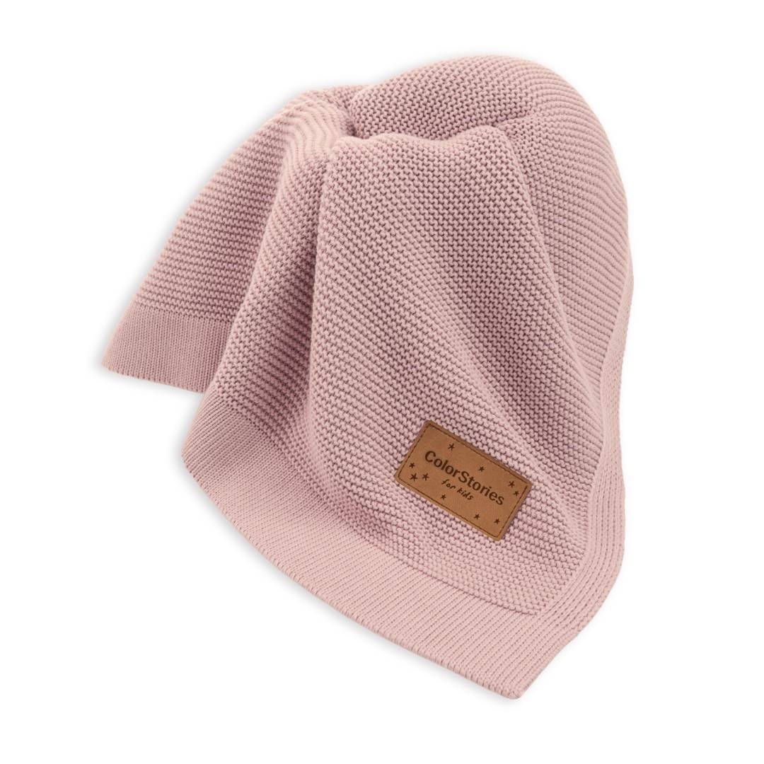 Coperta di Bambù Rosa Polveroso