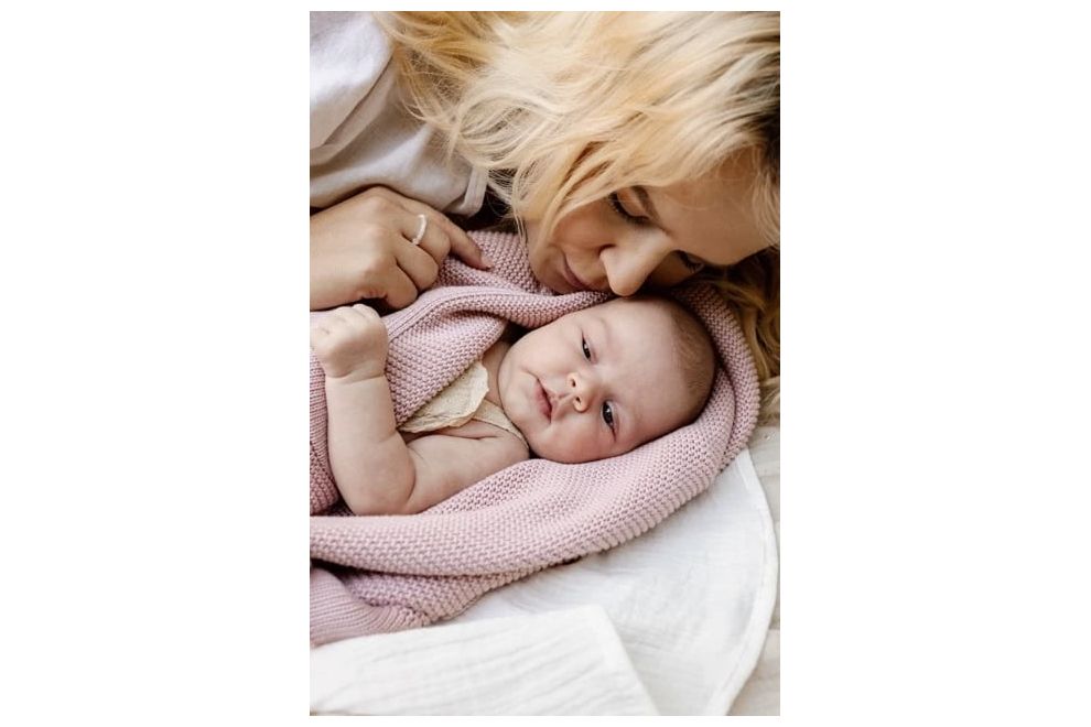 Powder Pink Bamboo Blanket