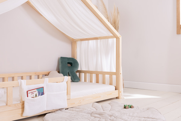 Plachta pro dětskou postel Cabane Off White - Model DK