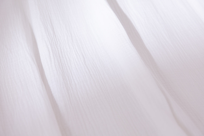 Plachta pro dětskou postel Cabane Off White - Model DK