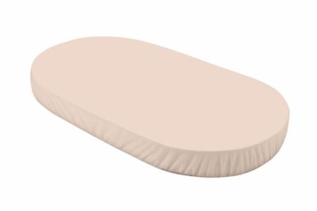 Large Fitted Sheet for Evolving Oval Cradle - Pink